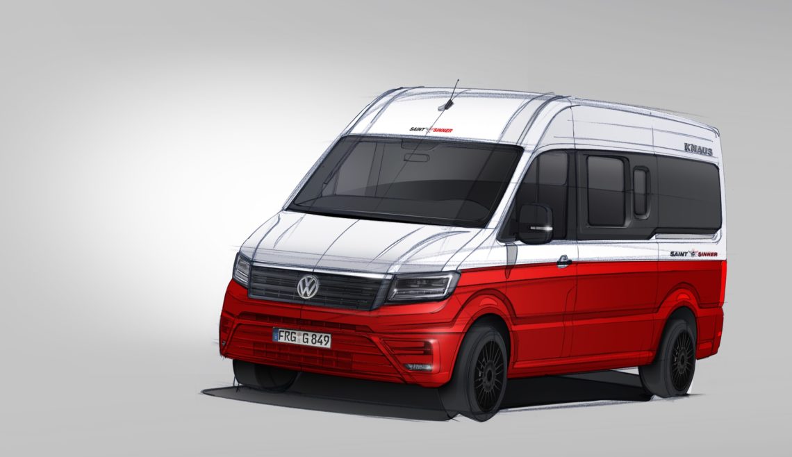 crafter w camper Neues Boxdrive Crafter Basis auf (CUV) vom Knaus Reisemobil VW
